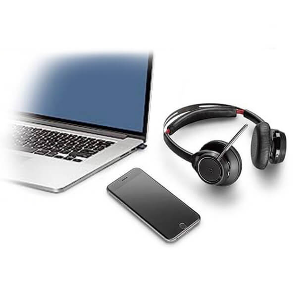 UC Focus | Headset B825 | Version Voyager Plantronics Plantronics Microsoft 202652-04 Store